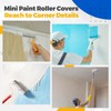 Leumoi 50 Pcs 4 Inch Microfiber Mini Paint Rollers High