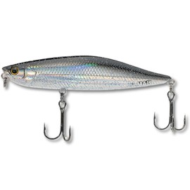 LMAB Topwater Bait Dog Vibe 85F, Stick Bait, 8.5 cm, Surface Wobbler, Hardbait, Lead-Free, Surface Bait for Walk The Dog, Bass, Aspp Artificial Bait, Surface Bait Pike (Galaxy)