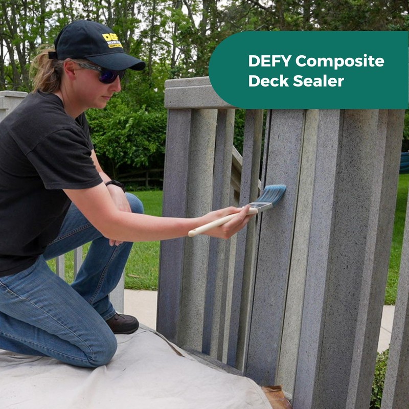 DEFY Extreme Composite Deck Sealer – Crystal Clear Waterproof Sealant