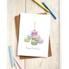 Lottie Murphy Macaron Birthday Card - Female Birthday Card -