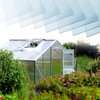 SVRCK Enhance Your Greenhouse with 14-Piece Polycarbonate Panel Set, Waterproof