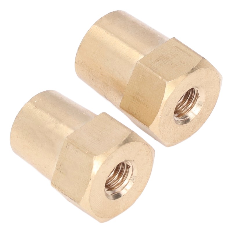 2pcs Battery Connector Revise M8 Brass Good Electrical Conductivity Pile