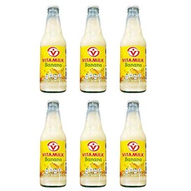 Vitamilk Banana Soy Milk 10fl.oz - (6 Bottles)