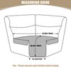 KinCam Waterproof Recliner Sectional Couch Covers, Oversized Reclining Sofa Covers
