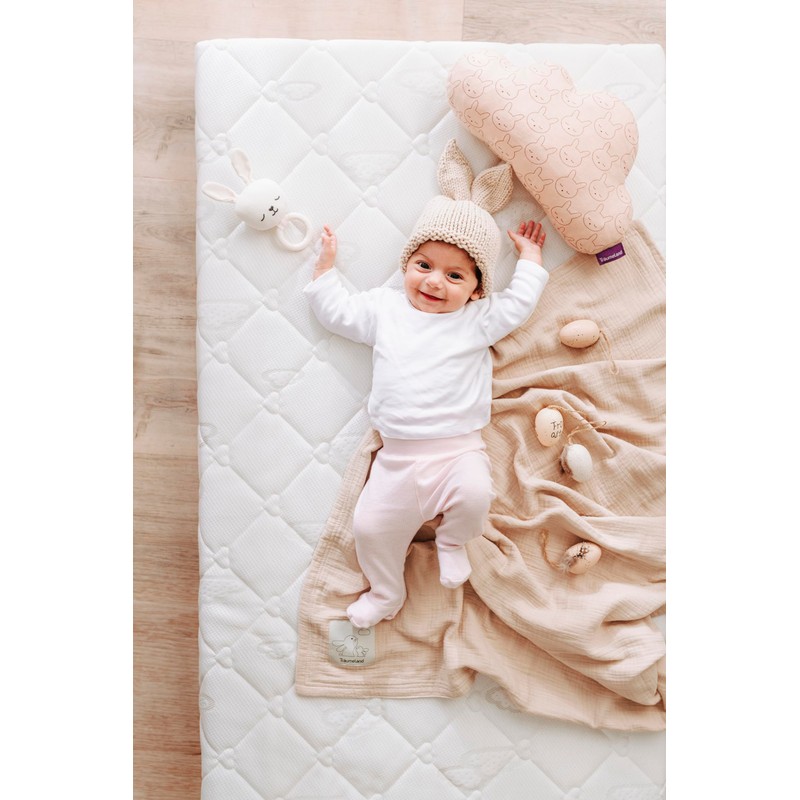 Cuddly Cushion Heart Twister Beige 38 x 30 x 12