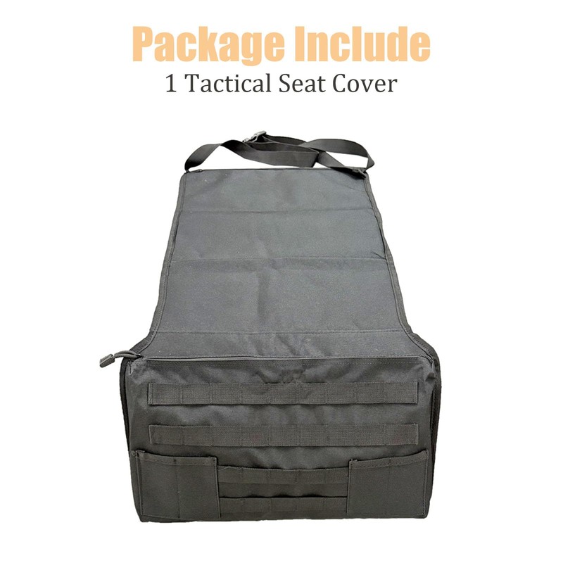 MOGAKU Tactical Seat Covers for Car with MOLLE Panel Universal