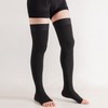 20-30 mmHg Thigh High Compression Socks for Women and Men,Toeless