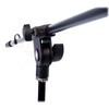 Microphone Stand with Telescoping Boom, XLR Cable and Mic Clip