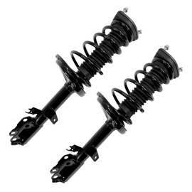 Detroit Axle - AWD Rear Struts Sway Bars for 2008 2009 Lexus RX350, 2 Struts with Coil Springs 2 Sway Bar End Links Suspension Replacement