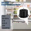 Xicbie 501-148B Refrigerator Evaporator Motor 9W 1550RPM CW 115V