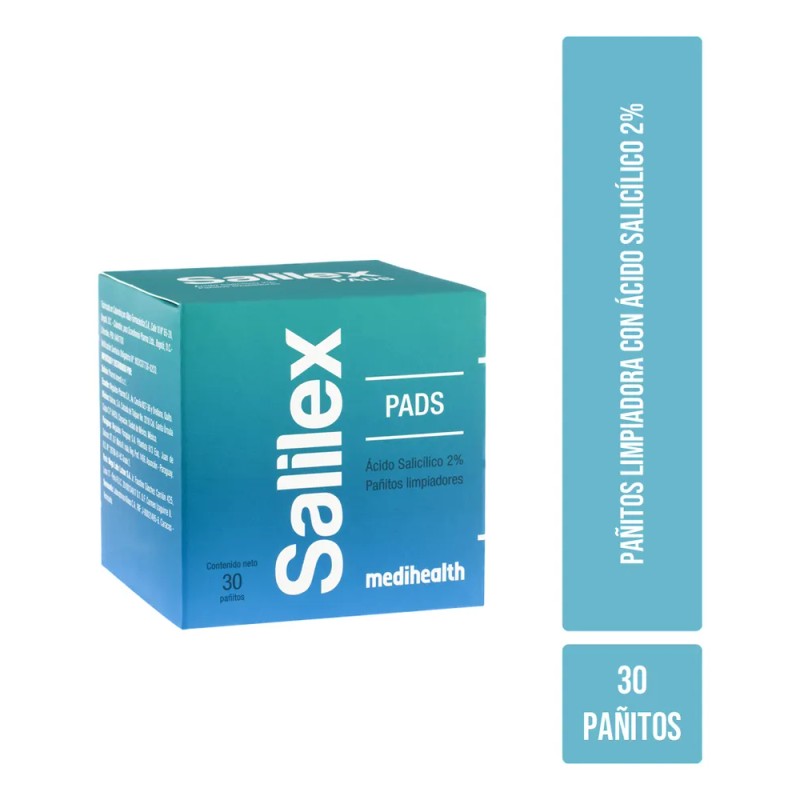 Salilex Pads Dermo-limpiador Libres De Jabon Para Piel Grasa