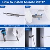 [Patent] Muzata 20 Pack 1/8" Swageless Invisible Cable Railing Kit