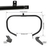 XMT-MOTO 1.25" Engine Guard Highway Crash Bar Fit For Honda
