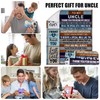 Ekpvgit Uncle Fathers Day Blanket Gifts, Uncle Gifts for Men,