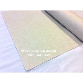 Rug To Carpet Gripper Anti Slip Anti Creep Non Slip Underlay for Rugs on Carpet Many Sizes - German Quality (60x230cm)