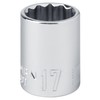 CRAFTSMAN Socket 3/8Dr 17Mm 12Pt (CMMT44307)