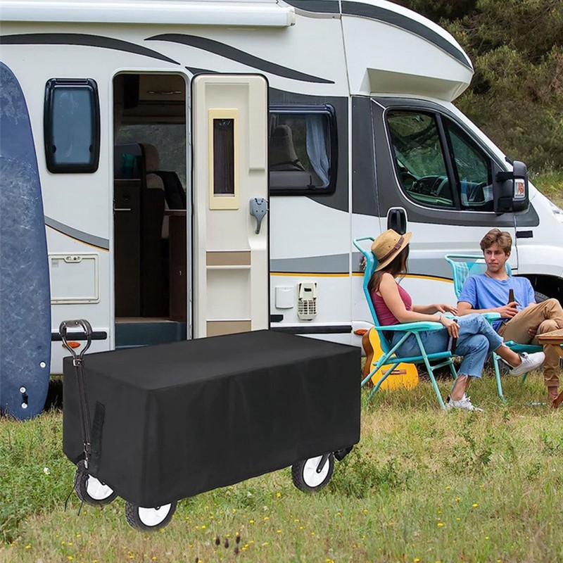 Waterproof Wagon Cover Professional Dustproof Protective UV Resistance Folding Wagon