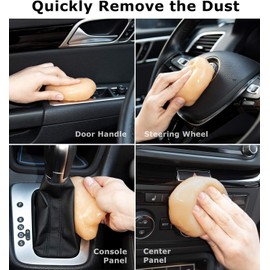 TICARVE Gel de limpieza para detalles de coche masilla limpiador de ventilación de coche masilla detalles de gel herramientas automáticas limpiador de interior de coche lodo de limpieza para limpiador de coche y teclado Slime actualización 2020