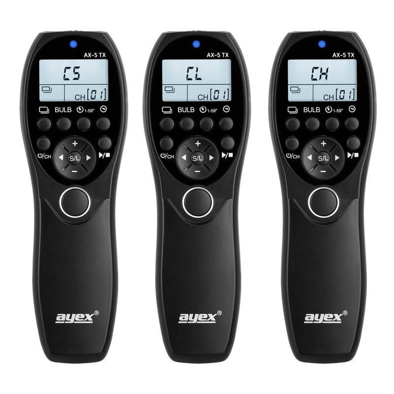 ayex Wireless Timer Remote Shutter Release AX-5 Compatible with Sony