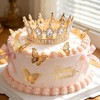 SJUNJIE 37 Pezzi Topper per Torta Corona Topper per Torta