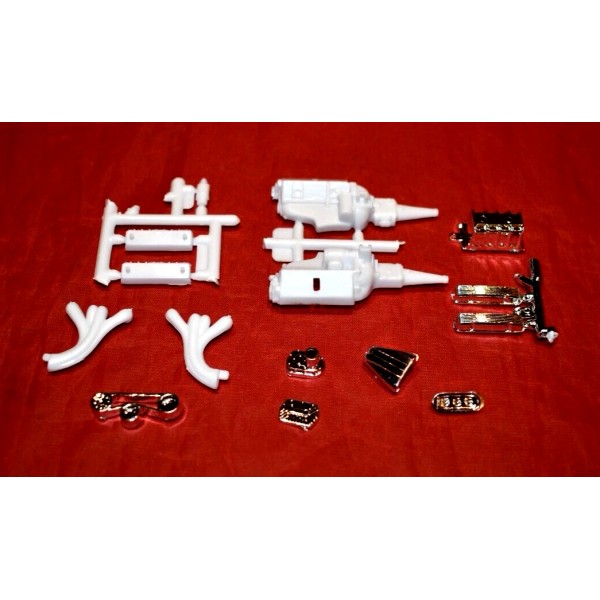 Gasser Monogram 55 Chevy Street Machine SB Gasser Engine 1/24