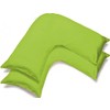 100% Poly-Cotton V Shaped Pillow Cases Plain Orthopaedic Pregnancy Back