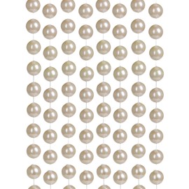 Oversized Beaded Garland, Latte, 2.7 m