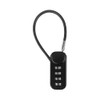RESET-192 4 Digit Combination Padlock with 10cm(4 inch) Cable,Travel Lock