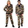MIMIKRY Tracksuit UV Reactive Camouflage for Men and Women Costume