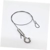 Operitacx 2pcs Wire Rope Hook Grow Light Chain Hanging Cable