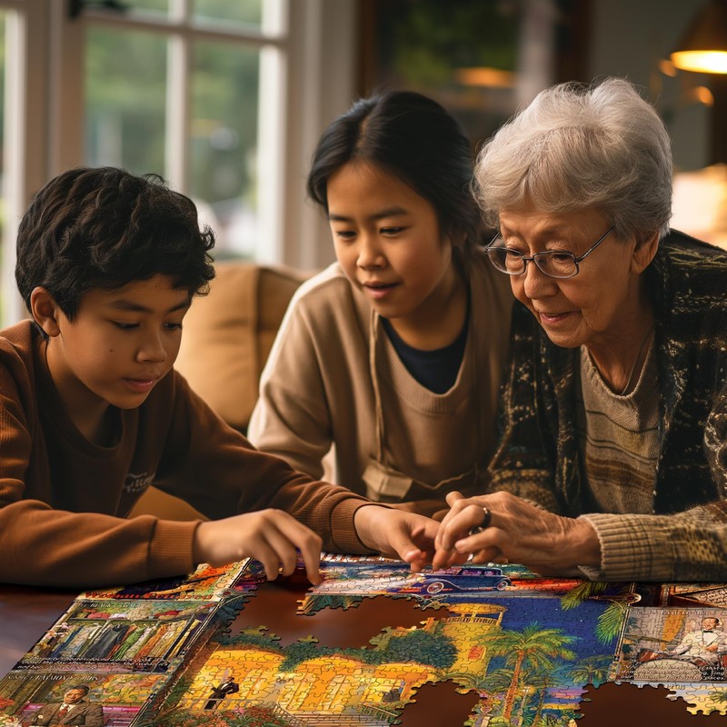 White Mountain Puzzles Hollywood Murder Mystery 1000 Piece Jigsaw Fun