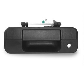 GAMPRO Tailgate Handle Liftgate Latch Handle with Keyhole and Clips for 2007-2013 Toyota Tundra| Replaces# 69090-0C040, 690900C040, 81213, TO1915113