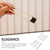 PRETYZOOM Set of 6 Ceramic Chopsticks Rest Fork Spoon Rest