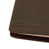MIDORI Traveler's Notebook - Passport Size, Brown Leather (Small)