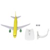 Aircraft Model Detachable Alighting Carriage Decoration Yellow Alloy Plane Model