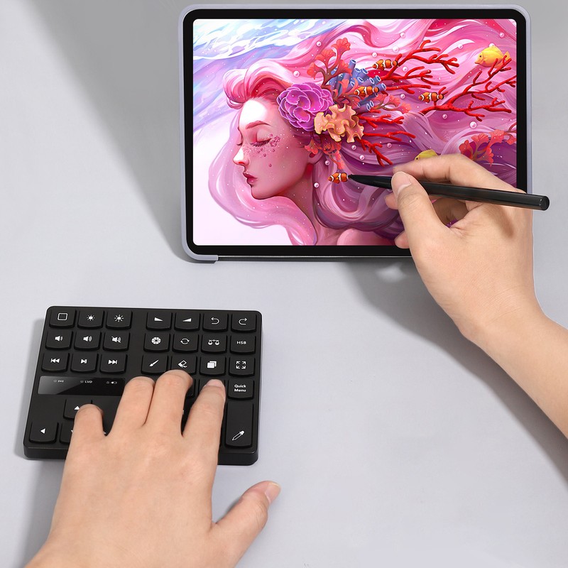 35 Keys Numeric Keypad Stable Connection Driver Free Bluetooth Connection