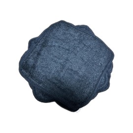 Cheeky Wipes 25 waschbare graue Baumwoll-Frotteetücher, 15 x 15 cm, wiederverwendbar, extra weich und perfekt für die Reinigung von Händen und Gesicht von Babys, umweltfreundlich, Grau