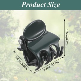 200pcs Plant Clips For Support Orchid Support Clips Flower Vine Garden Clip For Climbing Plants Orchid Clip For Supporting Stems Vine Stalks Grow Upright