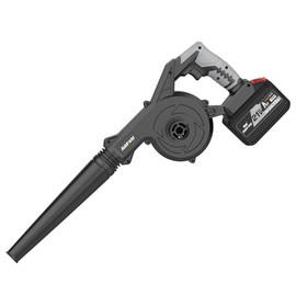 Leaf Blower 21V Electric Cordless Leaf Blower Indoor Vacuum Cleaner Dual Purpose Suitable for Yard Cleaning, Lawn Care, Blowing Fallen Leaves and dust, etc.