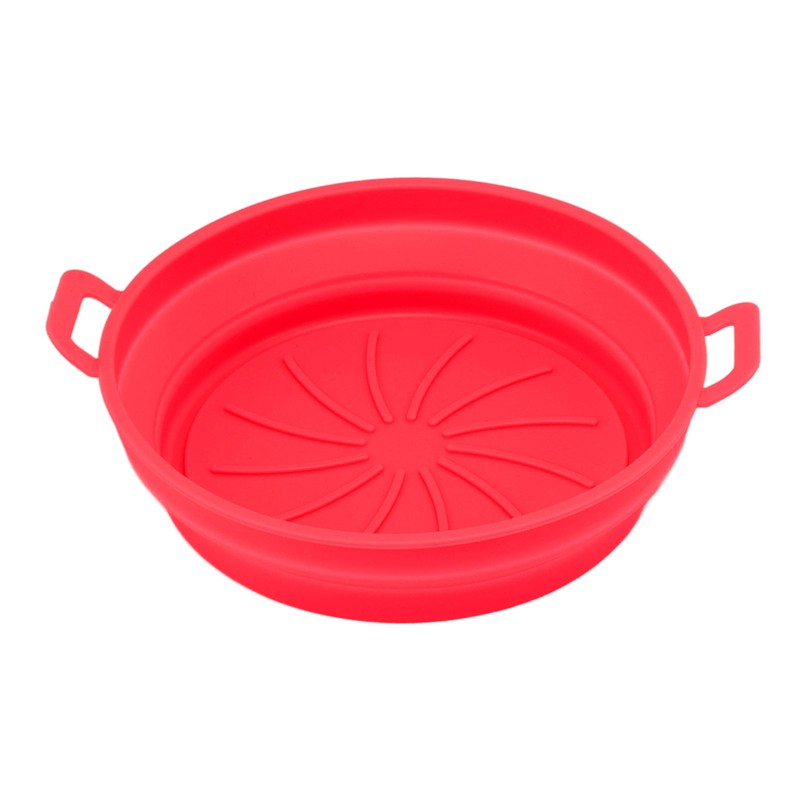 2 PCS Fryer Silicone Basket Nonstick Silicone Liners Fryer Pot