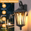 YSN 2 Pack Dusk to Dawn Outdoor Light Fixture Wall