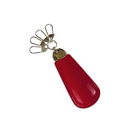 Saint Mode Cordovan Keychain with Shoehorn, red