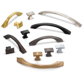 Jeffrey Alexander 767-96DBAC Philip 3-3/4 Inch Center to Center Arch Cabinet Pull