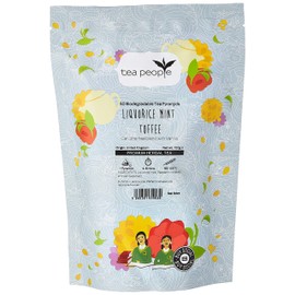 Tea People Liquorice Mint Toffee - 50 Pyramid Refill Pack