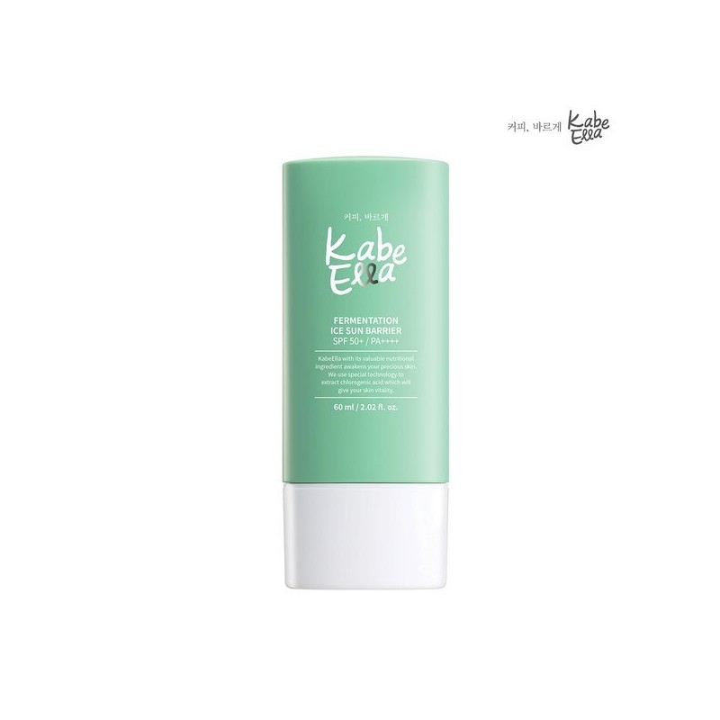 Cabella 카베엘라 퍼멘테이션 아이스 선 베리어 60ml _무기자차 선크림 선로션