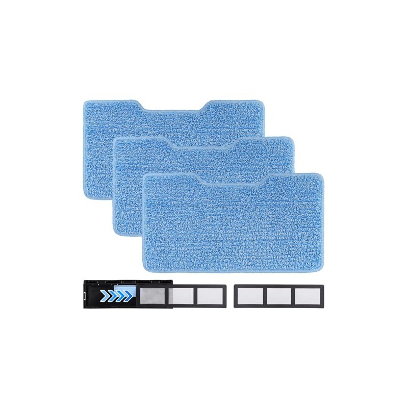 SavStor Reusable Vacmop Replacement Pads Compatible with Shark Vac Mop