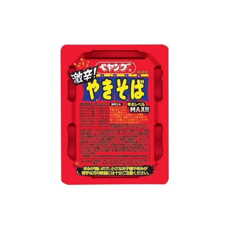 Peyang Super Spicy Yakisoba, 4.6 oz (118 g) x 6