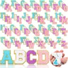 104 Pcs Chenille Letter Patches Self Adhesive Letters Letter Patches