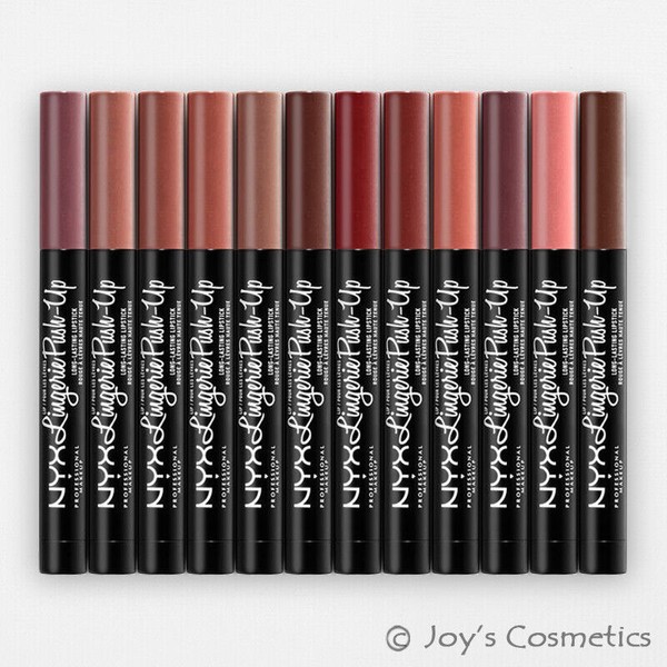 3 NYX Lip Lingerie Push Up Long Lasting Lipstick - LIPLIPLS "Pick Your 3 Color"