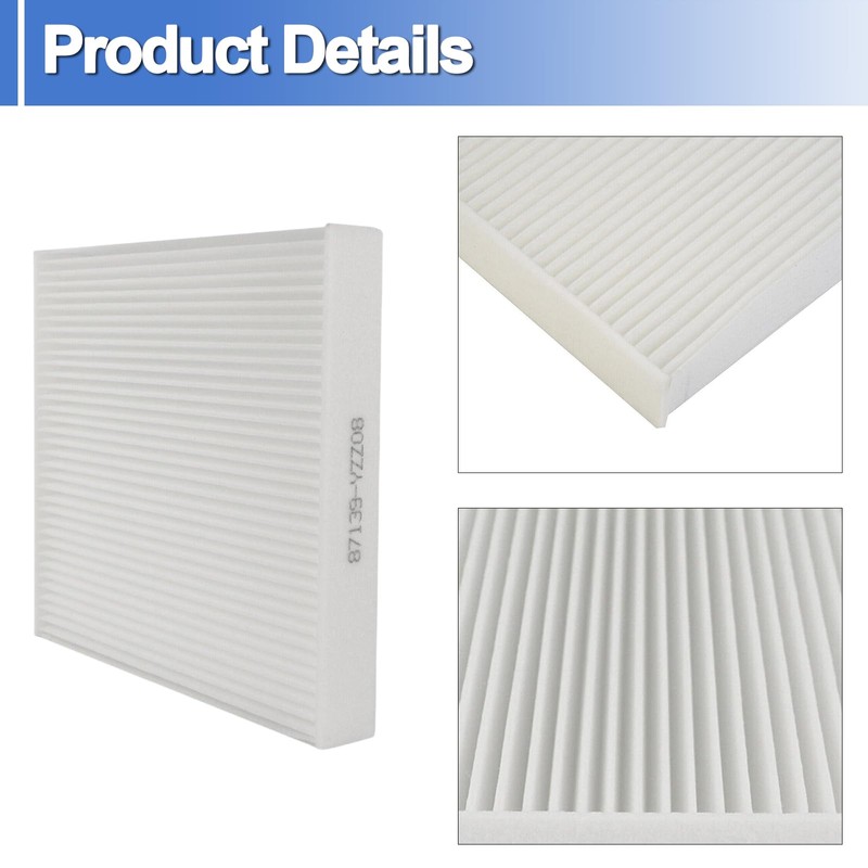 87139-YZZ20 87139-YZZ08, 87139-YZZ16 Car Cabin Air Filter, 4 Pack